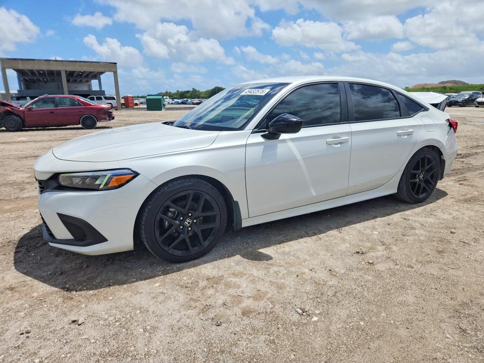 Photo 1 from auction – 2022 HONDA CIVIC with VIN 2HGFE2F50NH596693