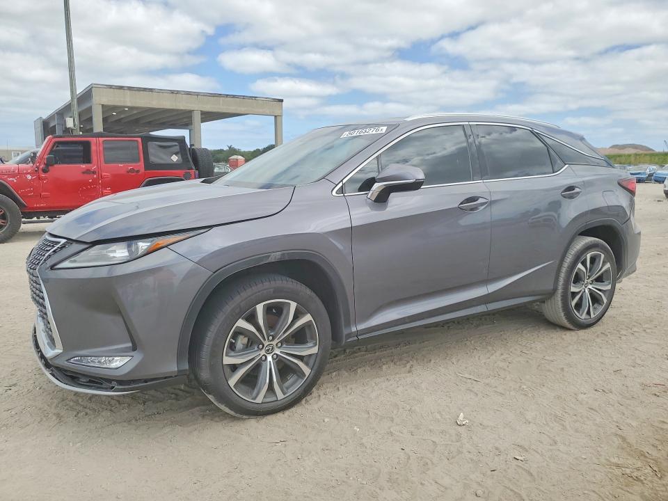LEXUS RX 2022 with VIN 2T2HZMAA9NC236176 - Photo from auction