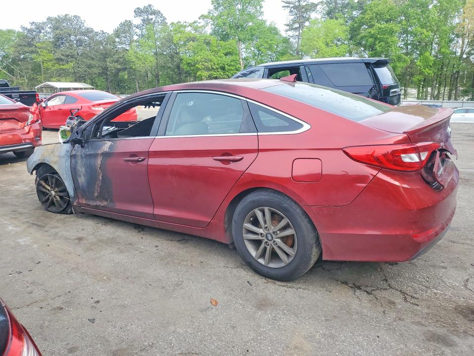 Photo 2 from auction – 2015 HYUNDAI SONATA with VIN 5NPE24AF6FH153830