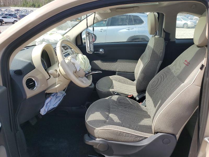 Photo 7 from auction – 2012 FIAT 500 with VIN 3C3CFFCR7CT118230