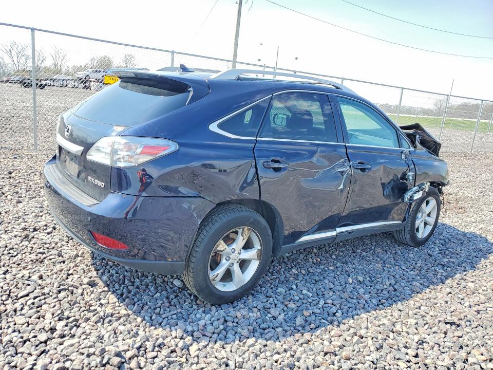 Photo 3 from auction – 2010 LEXUS RX with VIN 2T2BK1BA3AC010734