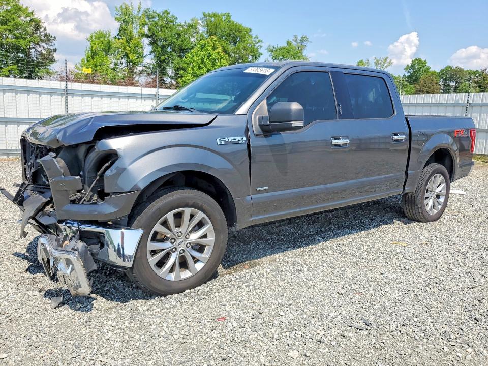 FORD F150 2017 with VIN 1FTEW1EG2HFC55631 - Photo from auction