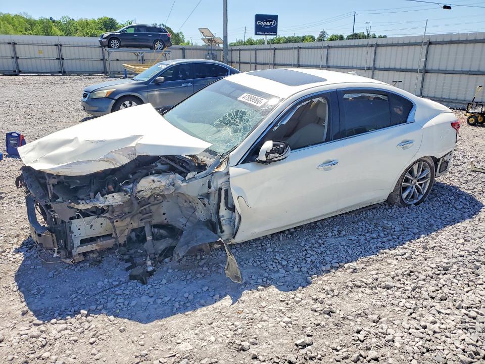 Photo 1 from auction – 2014 INFINITI Q50 with VIN JN1BV7AP2EM677228