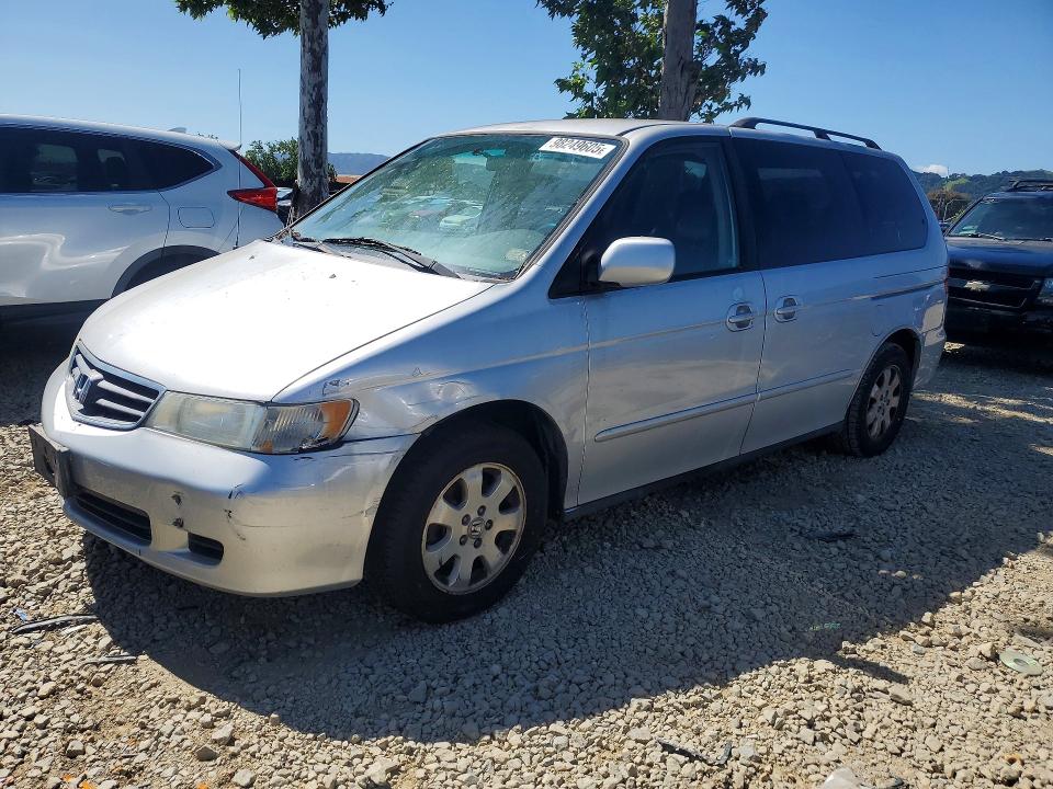 HONDA ODYSSEY 2004 with VIN 5FNRL18084B131290 - Photo from auction
