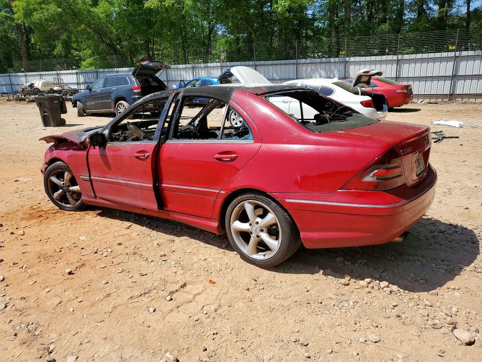 Photo 2 from auction – 2005 MERCEDES-BENZ C with VIN WDBRF40J05F683892