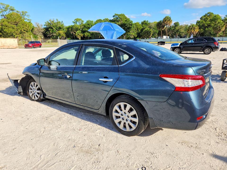 Photo 2 from auction – 2015 NISSAN SENTRA with VIN 3N1AB7AP5FY305949