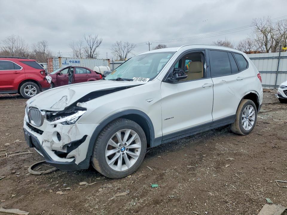 BMW X3 2017 with VIN 5UXWX9C38H0T17471 - Photo from auction