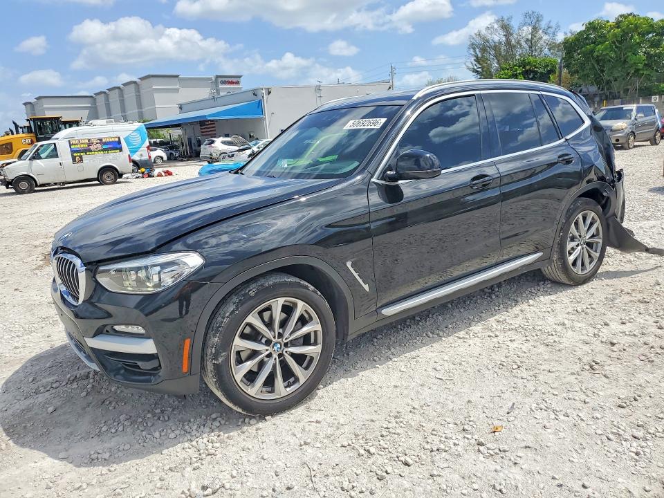 BMW X3 2019 with VIN 5UXTR9C55KLE21309 - Photo from auction