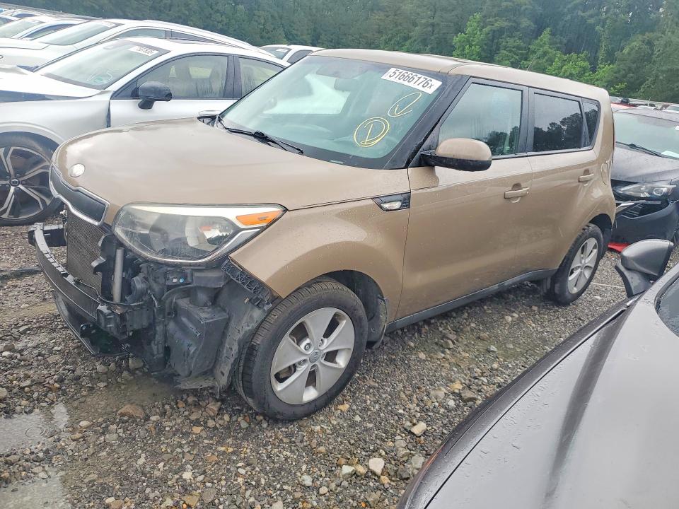 KIA SOUL 2014 with VIN KNDJN2A21E7007880 - Photo from auction