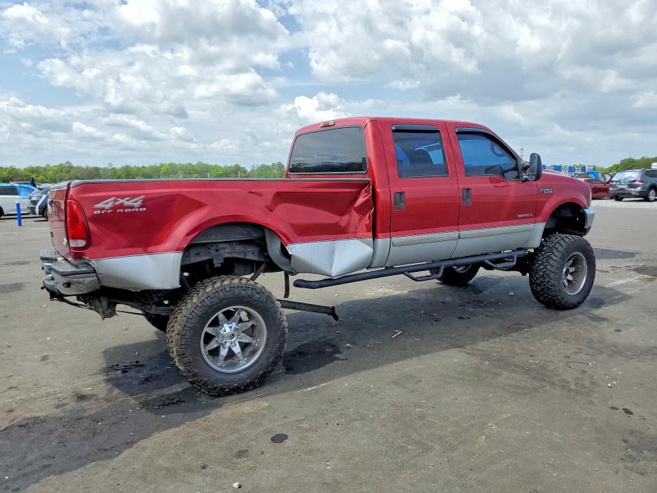 Photo 3 from auction – 2001 FORD F250 with VIN 1FTNW21F51EC26719