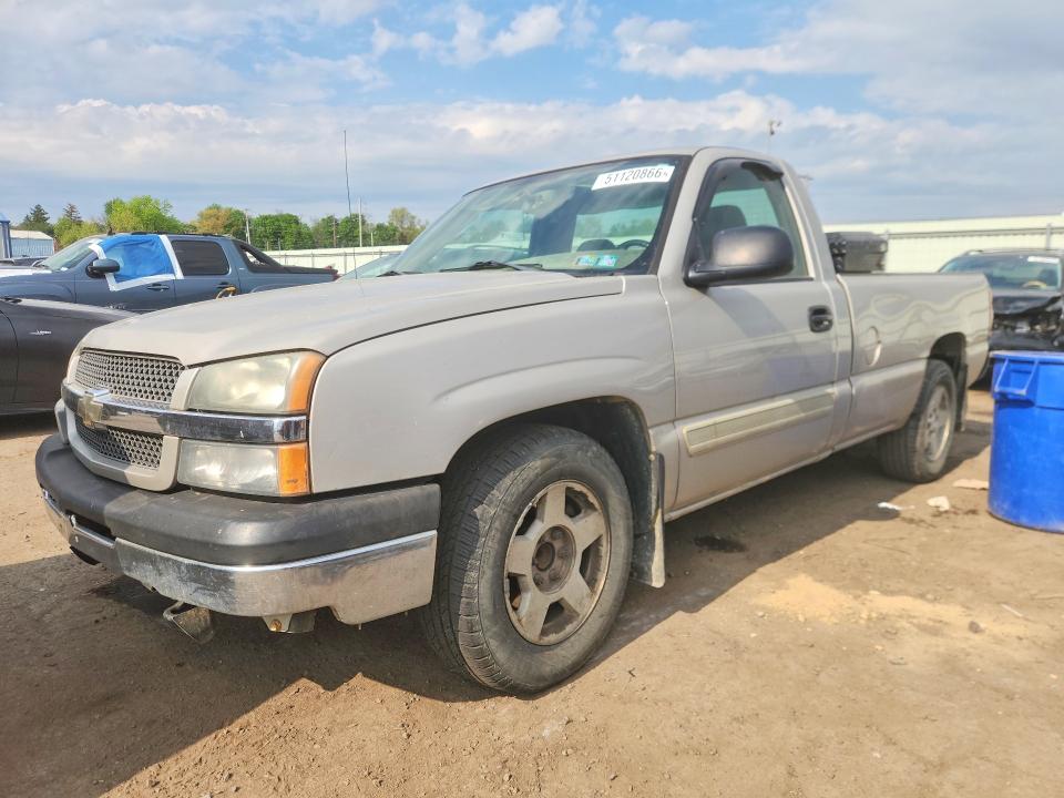 CHEVROLET SILVERADO 2005 with VIN 1GCEC14Z95Z268169 - Photo from auction