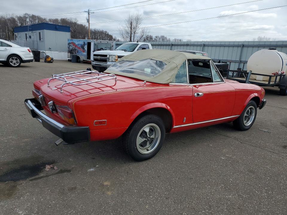 Photo 3 from auction – 1971 FIAT 124 SPIDER with VIN 124CS20144029