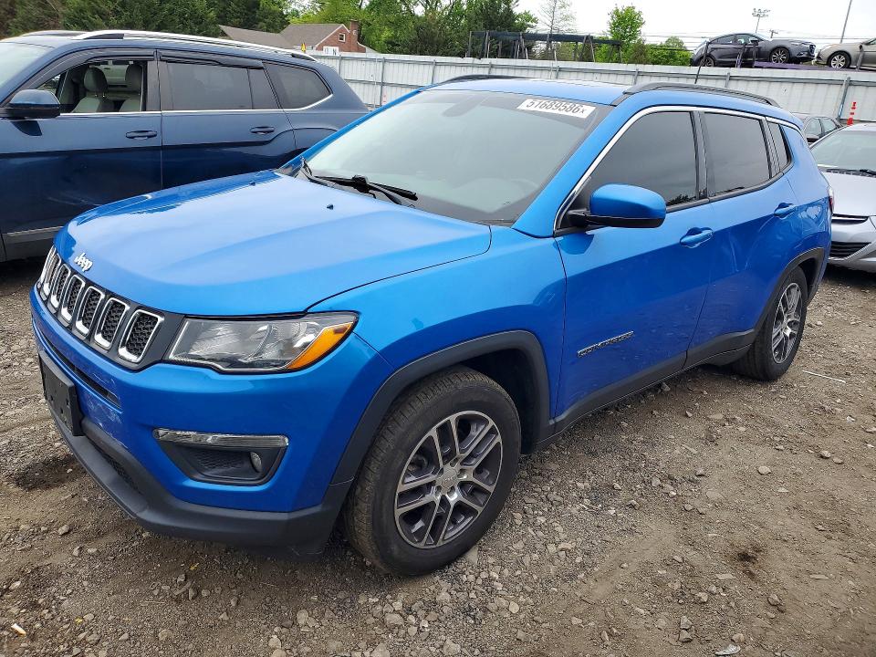 JEEP COMPASS 2020 with VIN 3C4NJCBB5LT153080 - Photo from auction