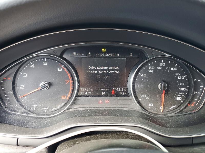 Photo 9 from auction – 2024 AUDI A4 with VIN WAUDAAF41RN016221