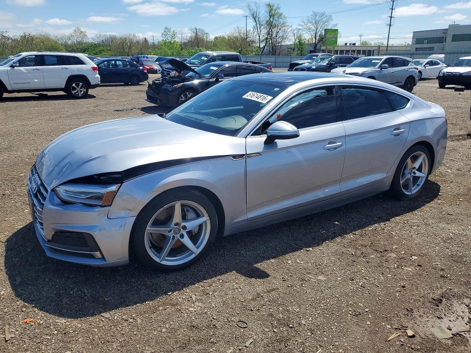 Снимка 1 от търг – 2018 AUDI A5 с VIN WAUDNCF51JA009631