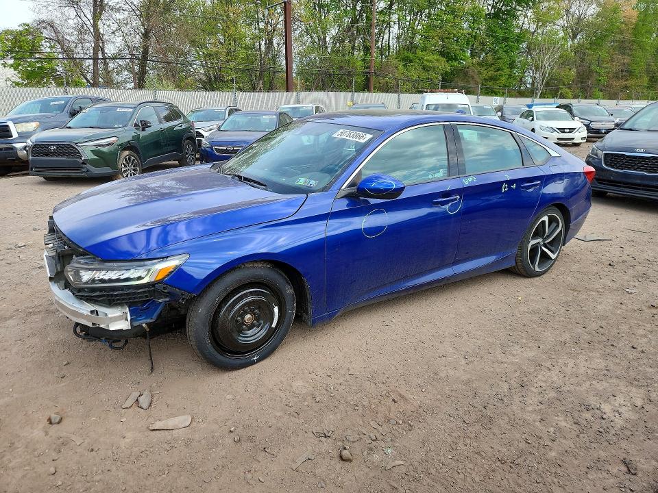 HONDA ACCORD 2018 with VIN 1HGCV2F33JA008411 - Photo from auction