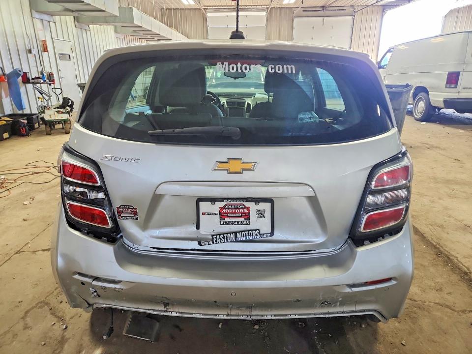 Photo 6 from auction – 2020 CHEVROLET SONIC with VIN 1G1JG6SB7L4128601