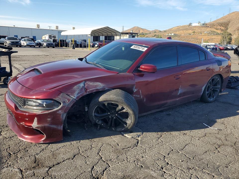 DODGE CHARGER 2020 with VIN 2C3CDXCT3LH220284 - Photo from auction