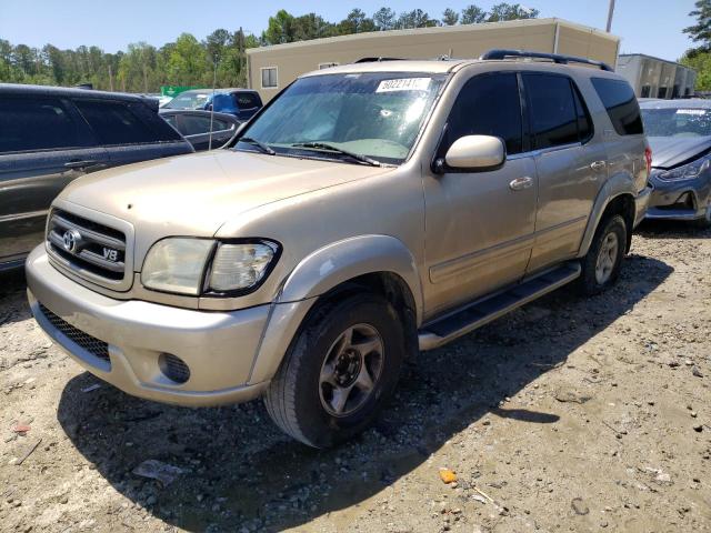 TOYOTA SEQUOIA SR 2002 with VIN 5TDZT34A92S060068 - Photo from auction