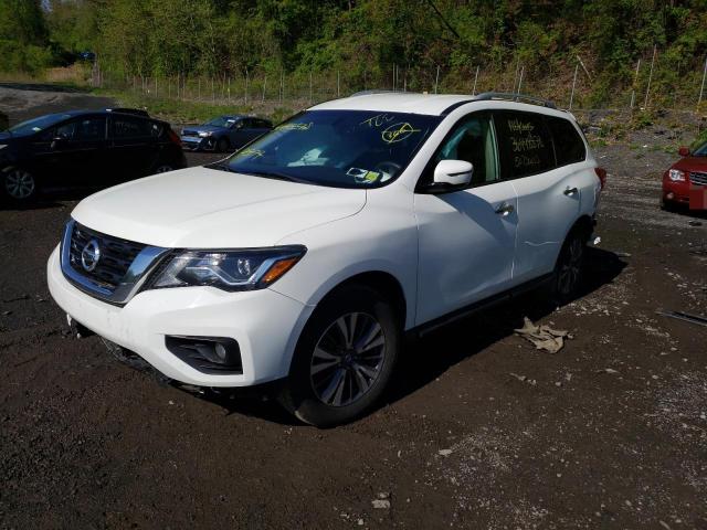 NISSAN PATHFINDER 2017 with VIN 5N1DR2MNXHC675174 - Photo from auction
