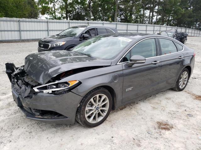 FORD FUSION SE 2018 with VIN 3FA6P0PU5JR150529 - Photo from auction