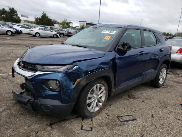 CHEVROLET TRAILBLAZE 2021 with VIN KL79MMS29MB140623 - Photo from auction
