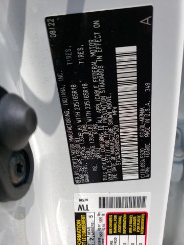 Photo 14 from auction – 2022 TOYOTA HIGHLANDER with VIN 5TDGZRAH8NS557529