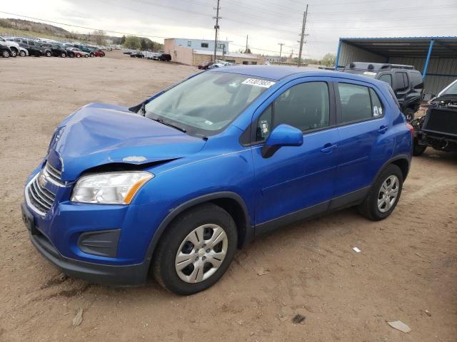 CHEVROLET TRAX LS 2016 with VIN KL7CJKSB6GB529582 - Photo from auction