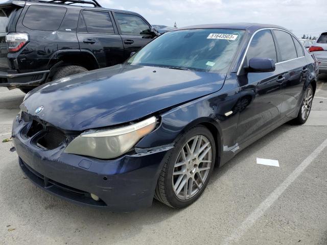BMW 525 I 2004 with VIN WBANA53534B173171 - Photo from auction