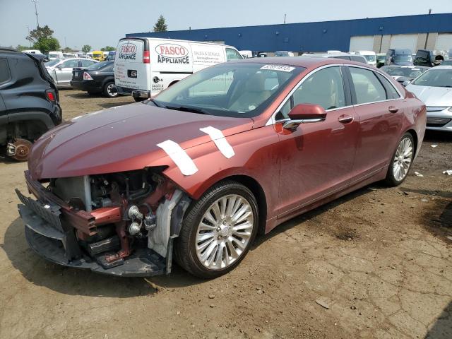 LINCOLN MKZ 2014 with VIN 3LN6L2G95ER801575 - Photo from auction