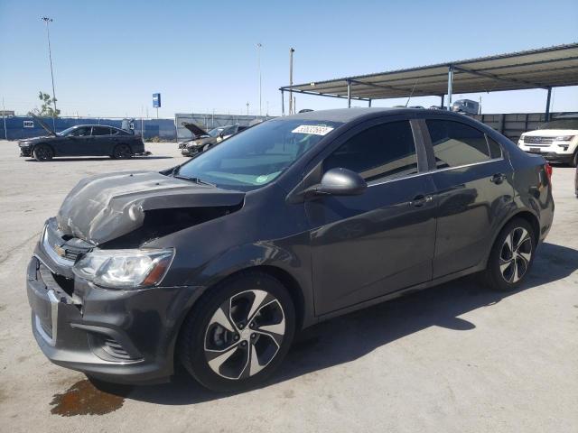 CHEVROLET SONIC PREM 2017 with VIN 1G1JF5SB8H4126196 - Photo from auction