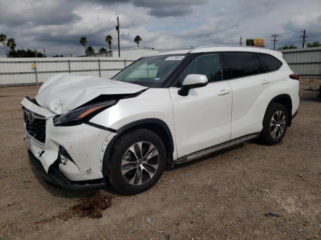 Photo 1 from auction – 2022 TOYOTA HIGHLANDER with VIN 5TDGZRAH0NS122634