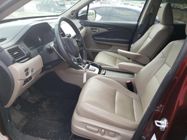 Photo 7 from auction – 2021 HONDA PILOT ELIT with VIN 5FNYF6H00MB088466