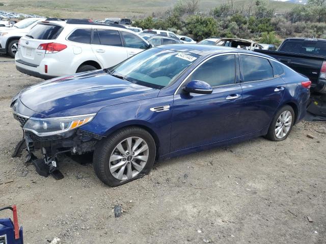 KIA OPTIMA EX 2016 with VIN 5XXGU4L30GG114055 - Photo from auction