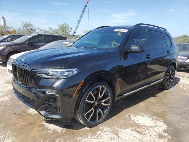 BMW X7 XDRIVE4 2021 with VIN 5UXCW2C06M9E94130 - Photo from auction