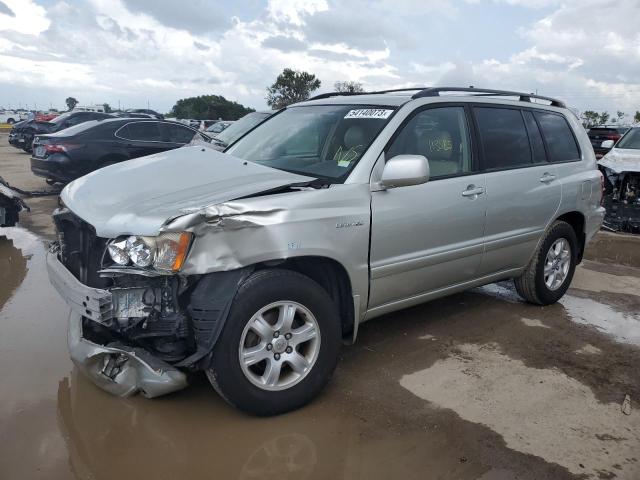 TOYOTA HIGHLANDER 2003 with VIN JTEHF21A130152891 - Photo from auction