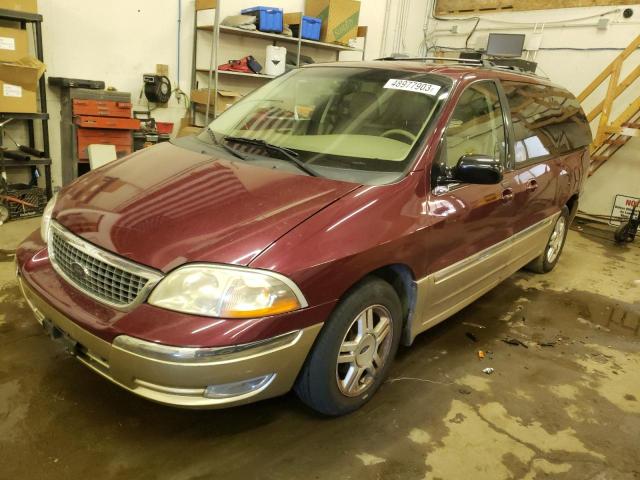 FORD WINDSTAR S 2001 with VIN 2FMDA56481BA77894 - Photo from auction