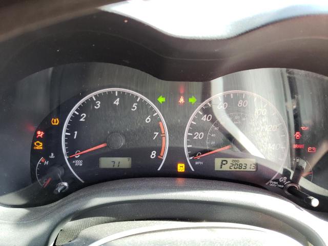 Photo 9 from auction – 2011 TOYOTA COROLLA BA with VIN 2T1BU4EE7BC564598