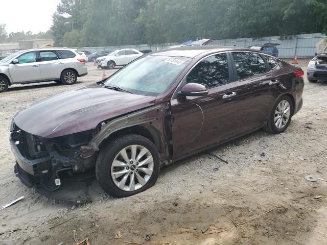 KIA OPTIMA 2017 with VIN 5XXGT4L38HG153903 - Photo from auction
