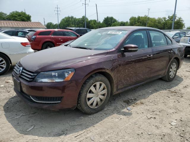 VOLKSWAGEN PASSAT S 2013 with VIN 1VWAP7A37DC042863 - Photo from auction