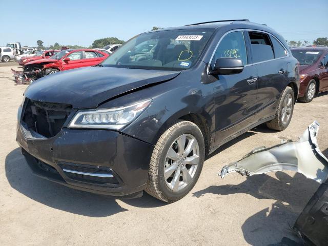 ACURA MDX ADVANC 2016 with VIN 5FRYD4H97GB040751 - Photo from auction