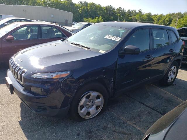 JEEP CHEROKEE S 2015 with VIN 1C4PJMAB6FW620067 - Photo from auction