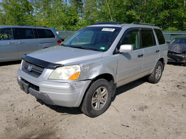 HONDA PILOT EXL 2005 with VIN 5FNYF18545B015973 - Photo from auction