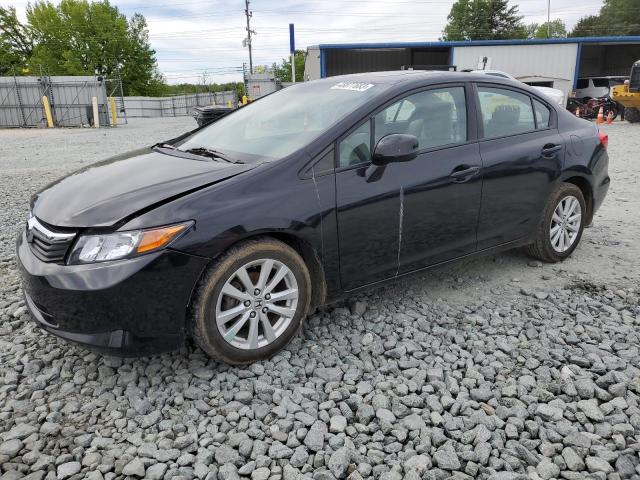 HONDA CIVIC EX 2012 with VIN 19XFB2F86CE109099 - Photo from auction