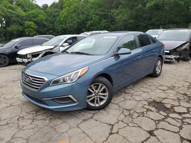 HYUNDAI SONATA SE 2017 with VIN 5NPE24AF0HH472014 - Photo from auction