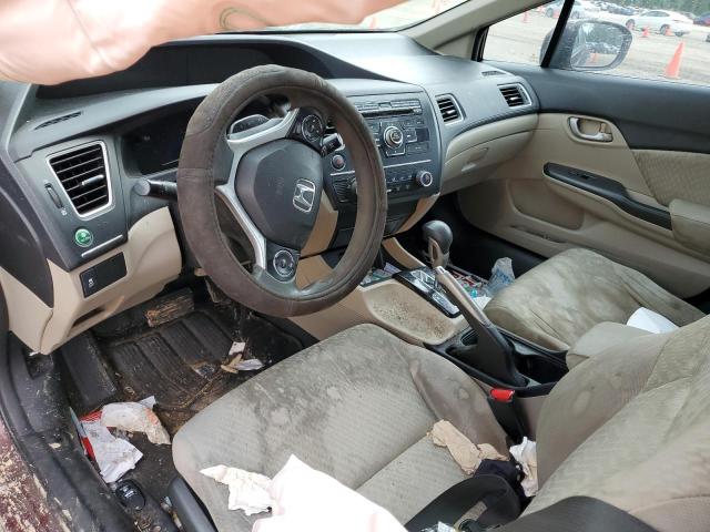 Photo 8 from auction – 2015 HONDA CIVIC LX with VIN 19XFB2F54FE106101