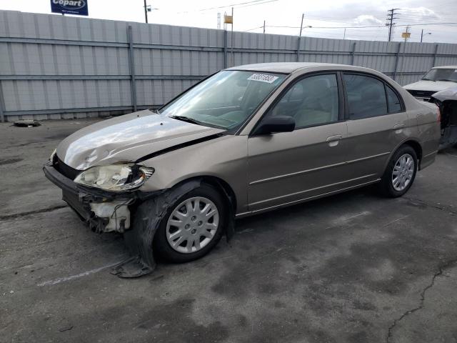 Photo 1 from auction – 2004 HONDA CIVIC LX with VIN 2HGES16534H549090
