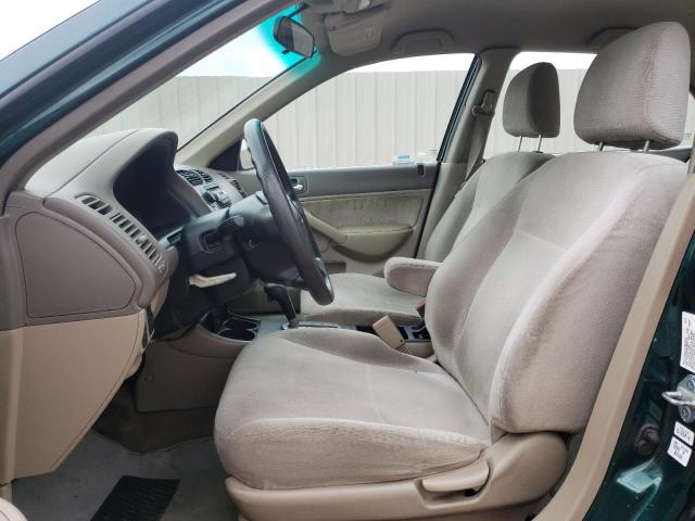 Photo 7 from auction – 2002 HONDA CIVIC LX with VIN 2HGES16552H587367
