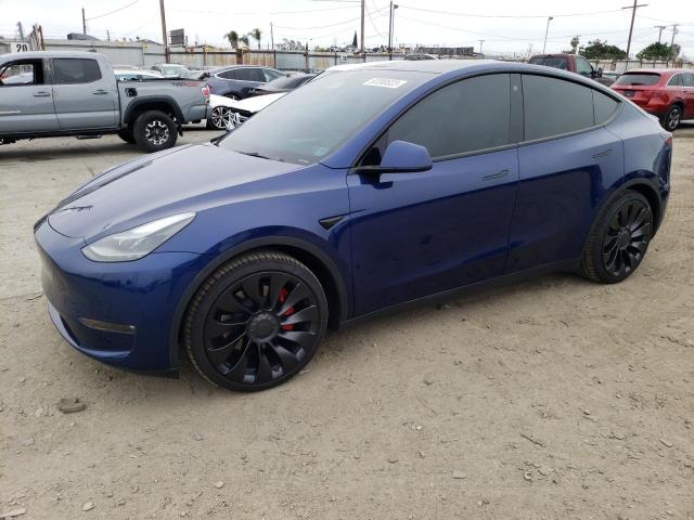TESLA MODEL Y 2022 with VIN 7SAYGDEF3NF531286 - Photo from auction