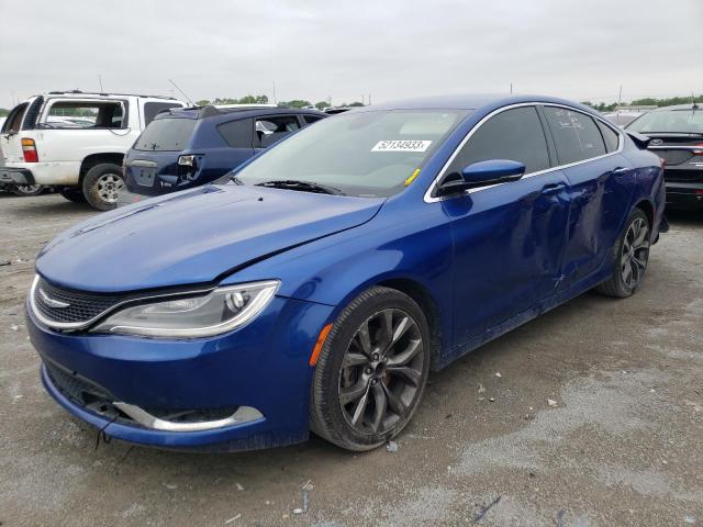 CHRYSLER 200 C 2015 with VIN 1C3CCCCB4FN507454 - Photo from auction